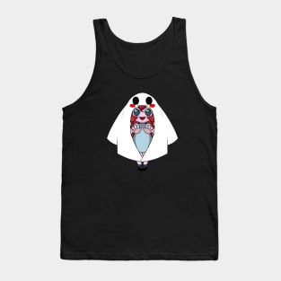 Boo! Little Cute Girl Tank Top